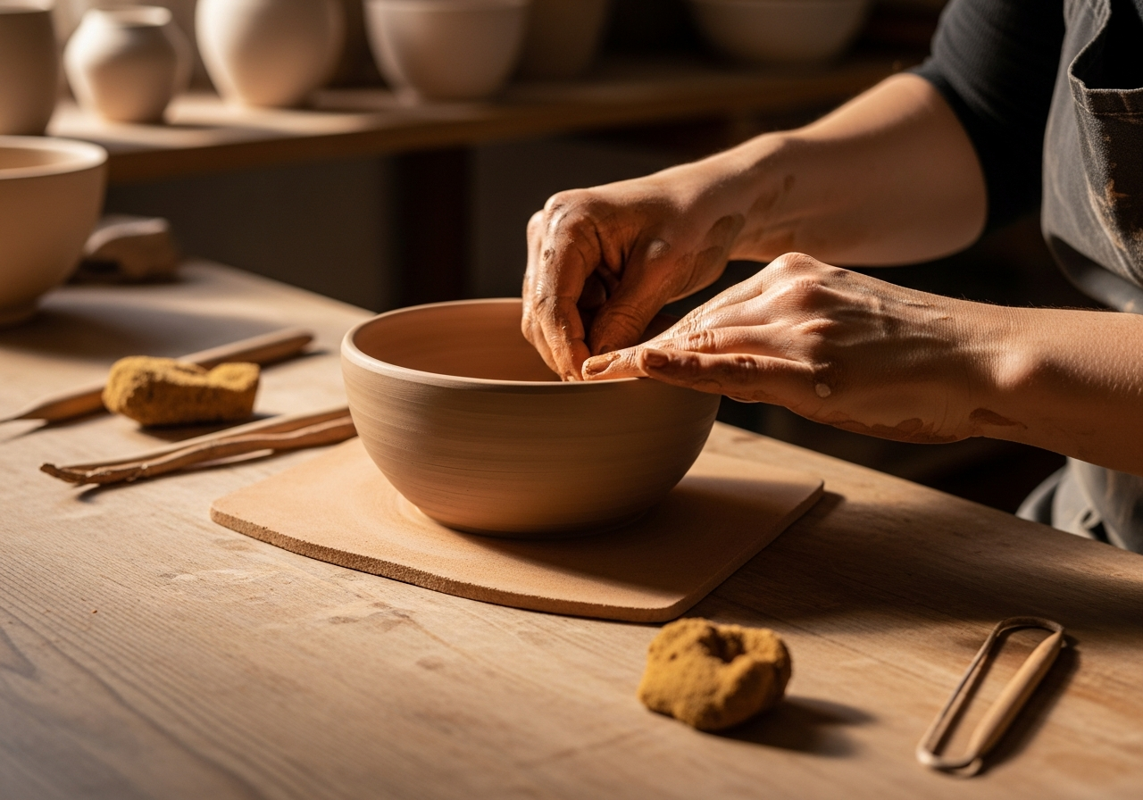 Лепка щипком — базовая техника