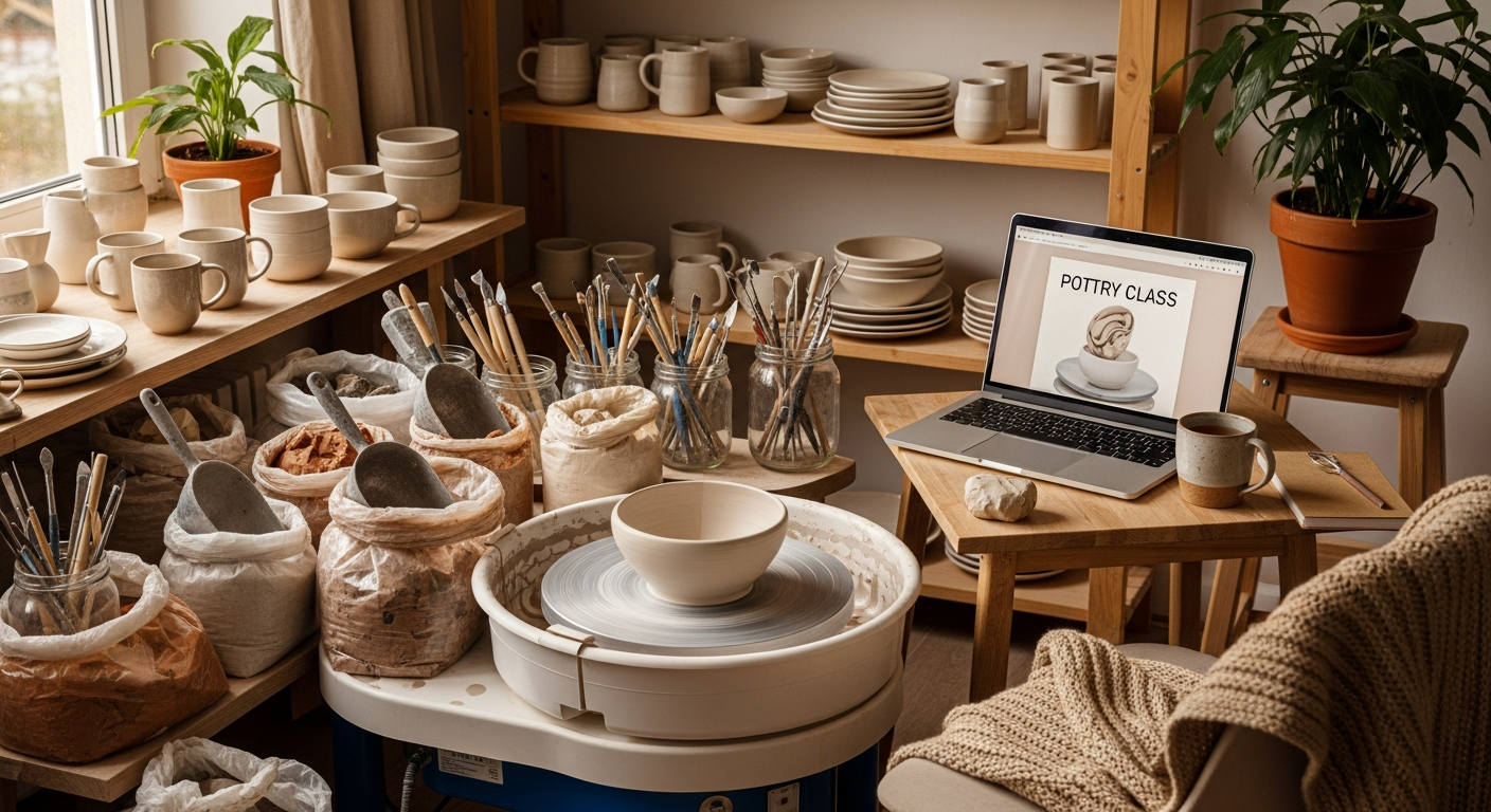Домашняя гончарная студия