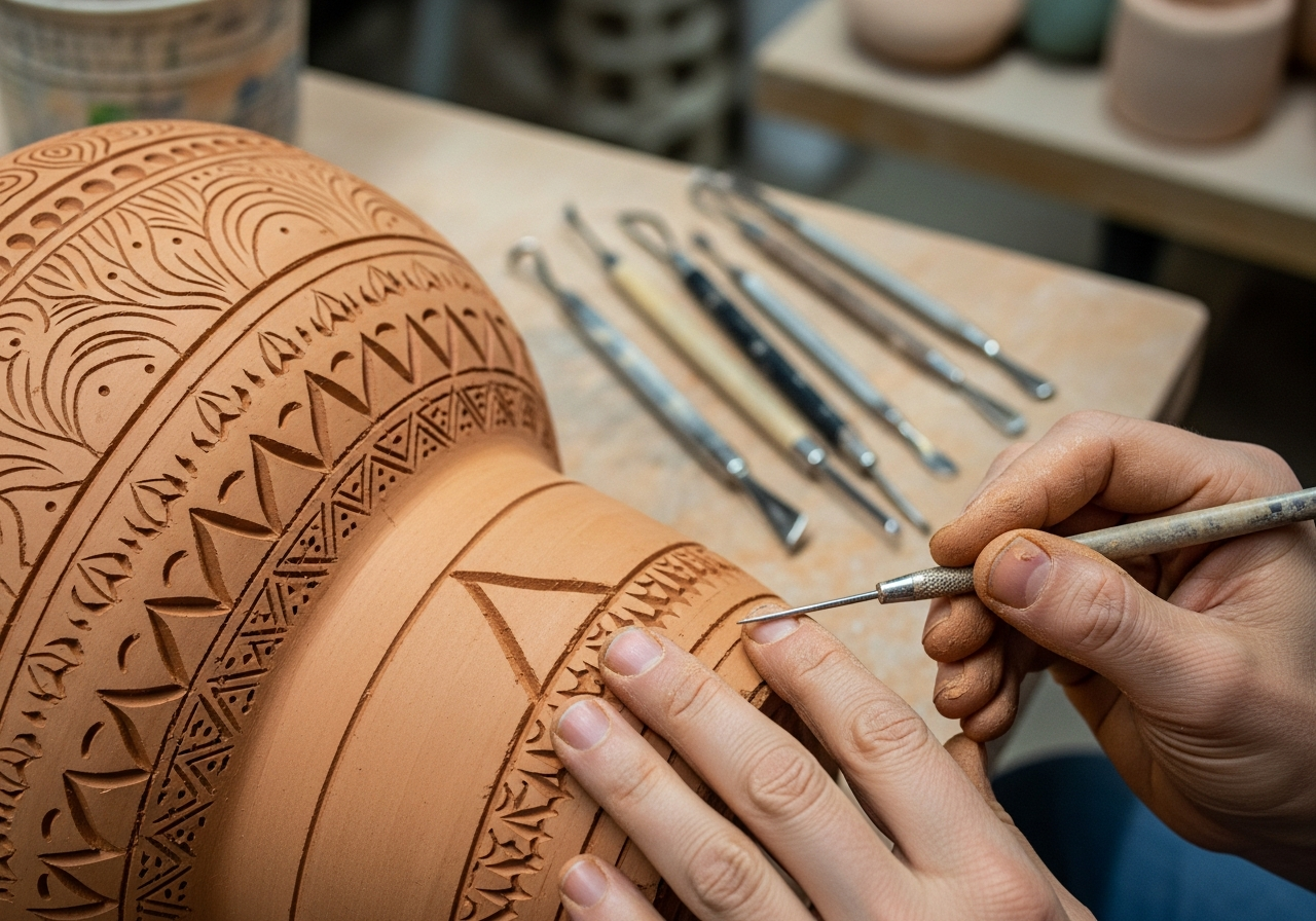 Скульптура из керамики