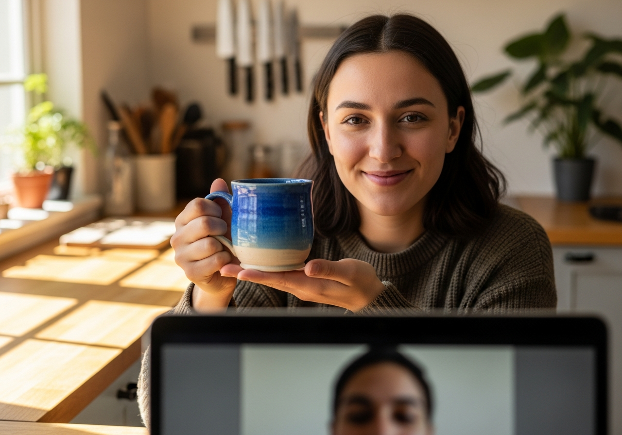 Студент с готовой работой